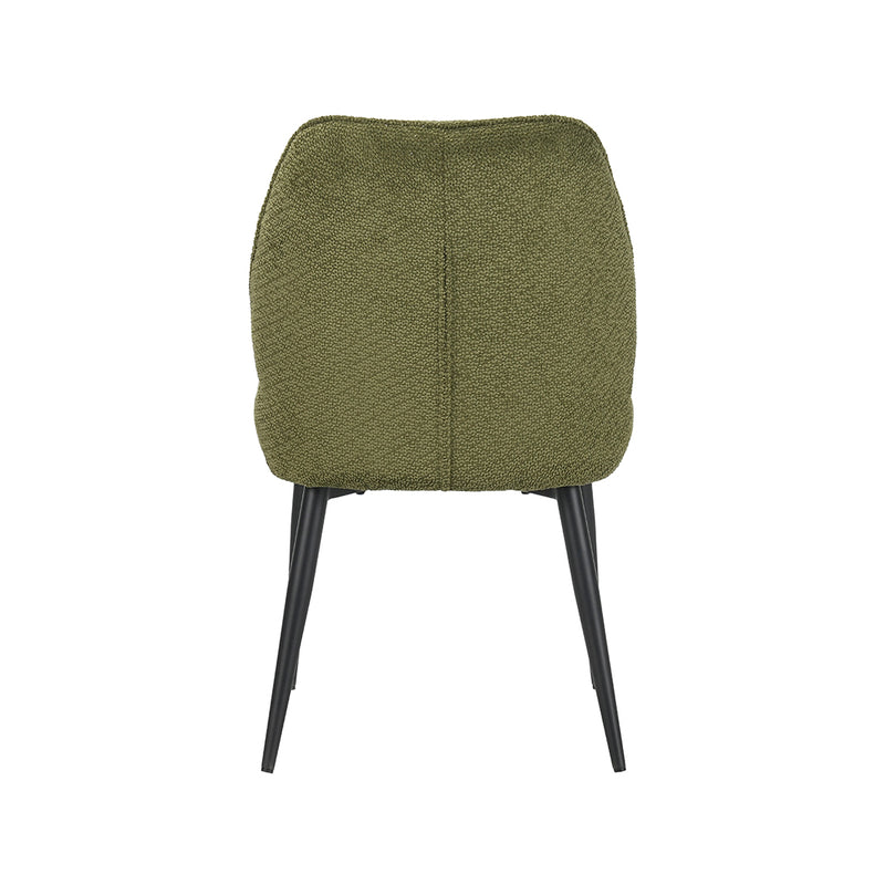 Eetkamerstoel Liam Geweven Hunter 48x62x83 cm-Eetkamerstoelen-LABEL51