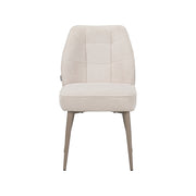 Eetkamerstoel Liam Stof Naturel 48x62x83 cm-Eetkamerstoelen-LABEL51