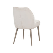 Eetkamerstoel Liam Stof Naturel 48x62x83 cm-Eetkamerstoelen-LABEL51