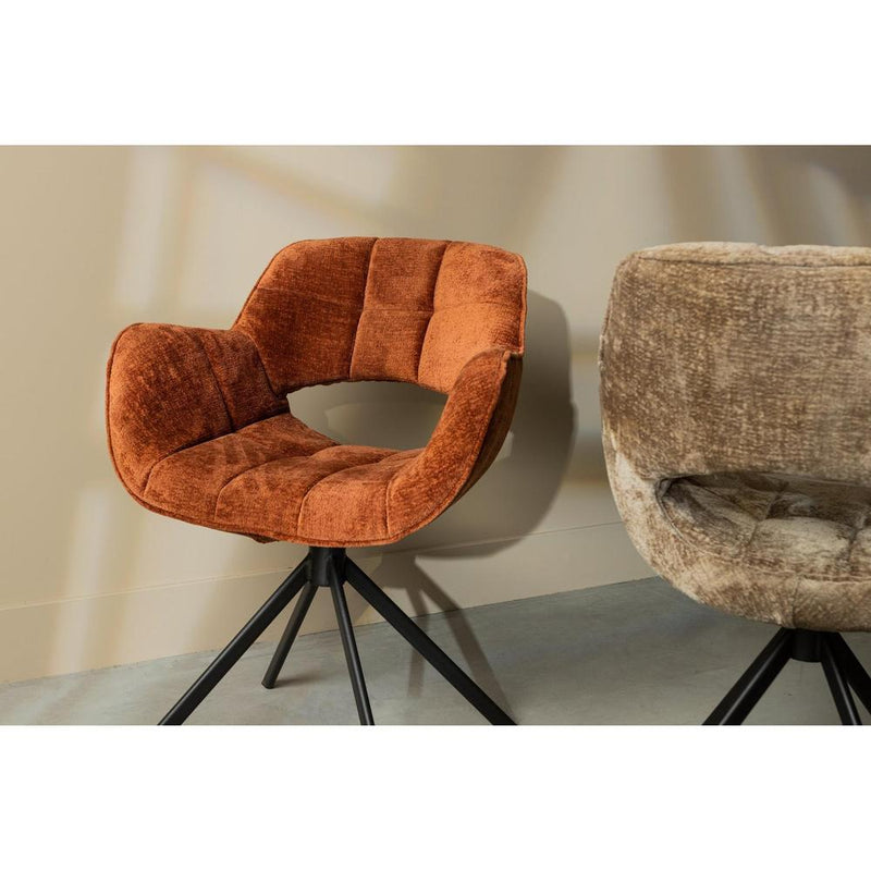 Eetkamerstoel Link Bruin Donker-Eetkamerstoelen-PTMD