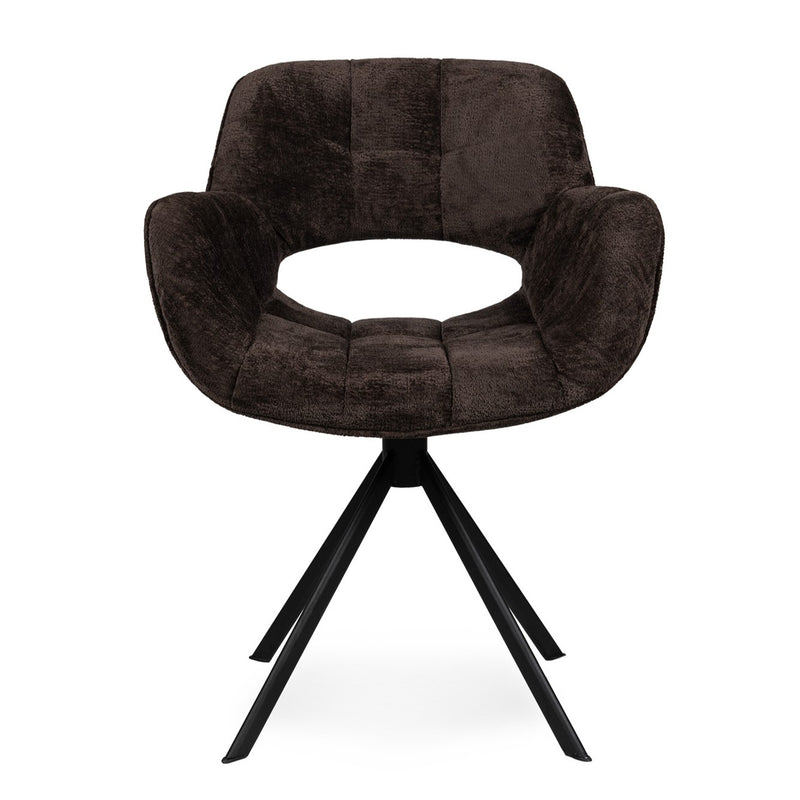 Eetkamerstoel Link Bruin Donker-Eetkamerstoelen-PTMD