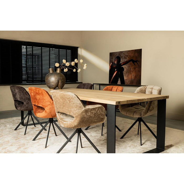 Eetkamerstoel Link Bruin Eetkamerstoelen-Eetkamerstoelen-PTMD