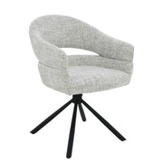 Eetkamerstoel Linn Bisque Oasis Draaibaar 58 cm 58x62x85 cm-Eetkamerstoelen-Livingfurn