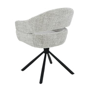 Eetkamerstoel Linn Bisque Oasis Draaibaar 58 cm 58x62x85 cm-Eetkamerstoelen-Livingfurn