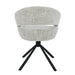 Eetkamerstoel Linn Bisque Oasis Draaibaar 58 cm-Livingfurn
