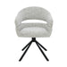 Eetkamerstoel Linn Bisque Oasis Draaibaar 58 cm-Livingfurn