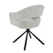 Eetkamerstoel Linn Bisque Oasis Draaibaar 58 cm-Livingfurn