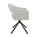 Eetkamerstoel Linn Bisque Oasis Draaibaar 58 cm-Livingfurn