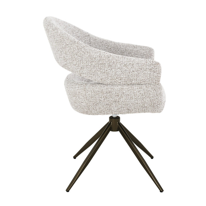 Eetkamerstoel Linn Stof Beige