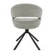 Eetkamerstoel Linn Taupe Draaibaar 58 cm 58x62x85 cm-Eetkamerstoelen-Livingfurn