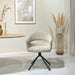 Eetkamerstoel Linn Toffee Draaibaar 58 cm 58x62x85 cm-Eetkamerstoelen-Livingfurn