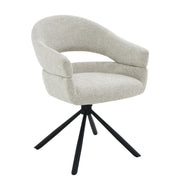 Eetkamerstoel Linn Toffee Draaibaar 58 cm 58x62x85 cm-Eetkamerstoelen-Livingfurn