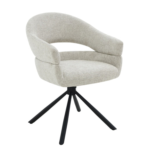 Eetkamerstoel Linn Toffee Draaibaar 58 cm 58x62x85 cm-Eetkamerstoelen-Livingfurn