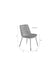 Eetkamerstoel Lionel Light Nylon en polyester Grijs 63x49.6 cm
