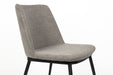 Eetkamerstoel Lionel Light Nylon en polyester Grijs 63x49.6 cm-Eetkamerstoelen-Creating Home