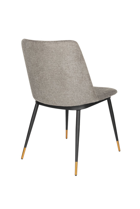 Eetkamerstoel Lionel Light Nylon en polyester Grijs 63x49.6 cm-Eetkamerstoelen-Creating Home