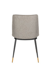 Eetkamerstoel Lionel Light Nylon en polyester Grijs 63x49.6 cm-Eetkamerstoelen-Creating Home