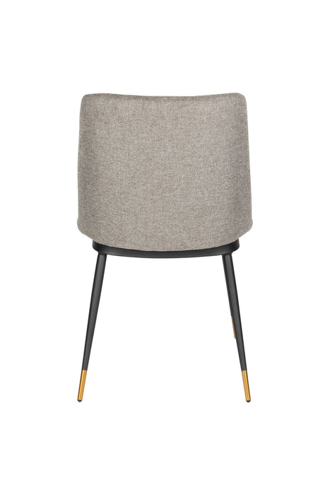 Eetkamerstoel Lionel Light Nylon en polyester Grijs 63x49.6 cm-Eetkamerstoelen-Creating Home