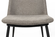 Eetkamerstoel Lionel Light Nylon en polyester Grijs 63x49.6 cm-Eetkamerstoelen-Creating Home