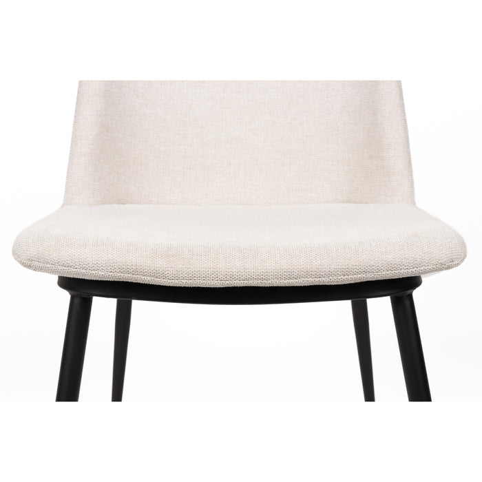 Eetkamerstoel Lionel Nylon en polyester Beige 63x49.6 cm-Eetkamerstoelen-Creating Home