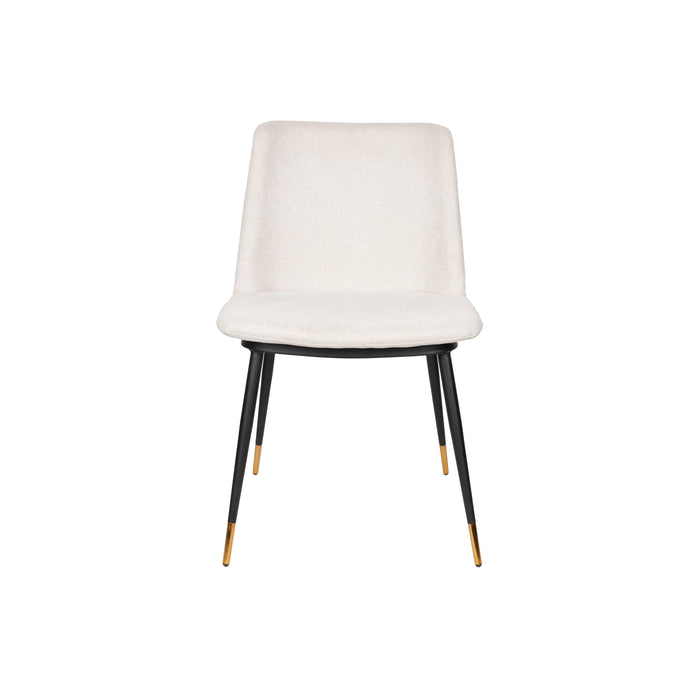 Eetkamerstoel Lionel Nylon en polyester Beige 63x49.6 cm-Eetkamerstoelen-Creating Home