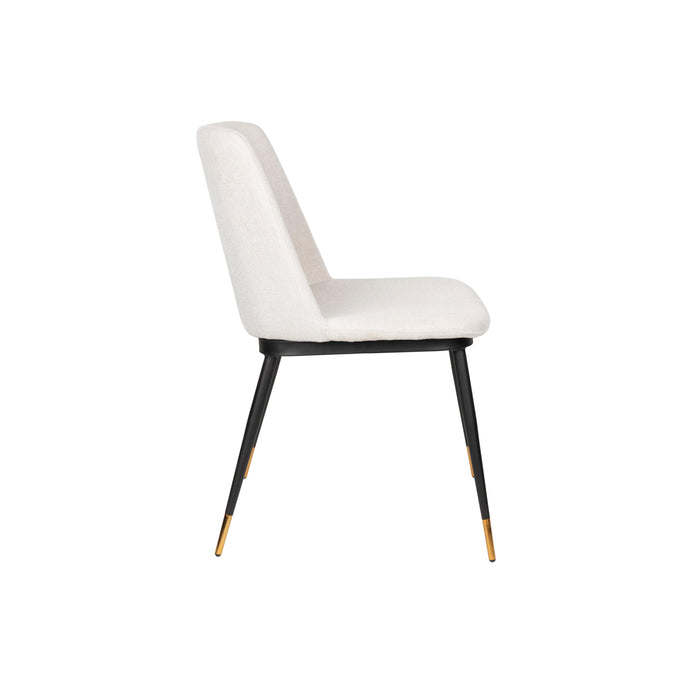 Eetkamerstoel Lionel Nylon en polyester Beige 63x49.6 cm-Eetkamerstoelen-Creating Home
