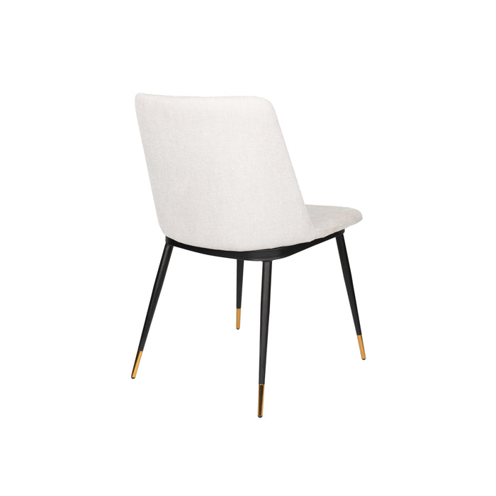 Eetkamerstoel Lionel Nylon en polyester Beige 63x49.6 cm-Eetkamerstoelen-Creating Home