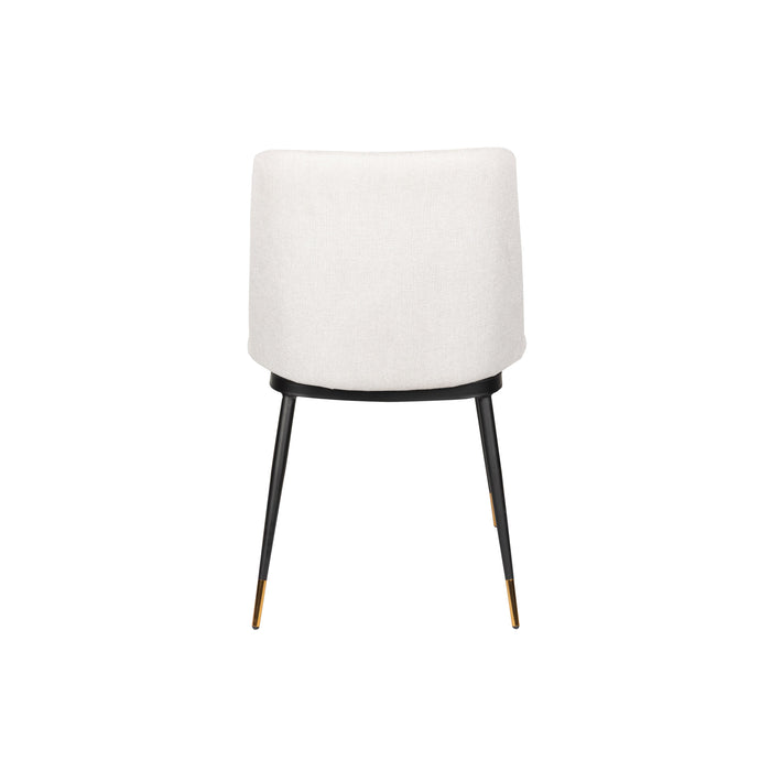Eetkamerstoel Lionel Nylon en polyester Beige 63x49.6 cm-Eetkamerstoelen-Creating Home