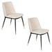 Eetkamerstoel Lionel Nylon en polyester Beige 63x49.6 cm
