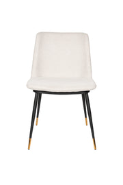 Eetkamerstoel Lionel Nylon en polyester Beige 63x49.6 cm-Eetkamerstoelen-Creating Home