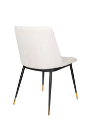 Eetkamerstoel Lionel Nylon en polyester Beige 63x49.6 cm-Eetkamerstoelen-Creating Home