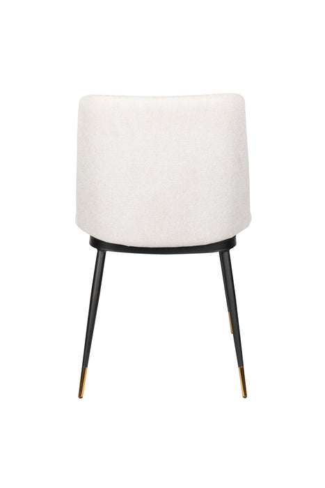 Eetkamerstoel Lionel Nylon en polyester Beige 63x49.6 cm-Eetkamerstoelen-Creating Home