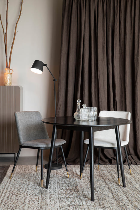 Eetkamerstoel Lionel Nylon en polyester Beige 63x49.6 cm-Fauteuils-Creating Home