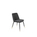 Eetkamerstoel Lionel Nylon en polyester Donkergrijs 63x49.6 cm-Fauteuils-Creating Home