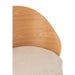 Eetkamerstoel Lone Ply Hout | Metaal Natuurlijk | Beige-Eetkamerstoelen-J-Line