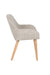Eetkamerstoel Loua Polyester Bruin 59x59 cm-Fauteuils-Creating Home