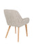 Eetkamerstoel Loua Polyester Bruin 59x59 cm-Fauteuils-Creating Home