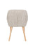 Eetkamerstoel Loua Polyester Bruin 59x59 cm-Fauteuils-Creating Home