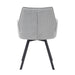 Eetkamerstoel Louise Grijs Draaibaar 58 cm-Eetkamerstoelen-Livingfurn