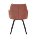 Eetkamerstoel Louise Roze Draaibaar 58 cm-Eetkamerstoelen-Livingfurn
