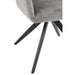 Eetkamerstoel Louna Iron | Acrylic Grey-Eetkamerstoelen-J-Line