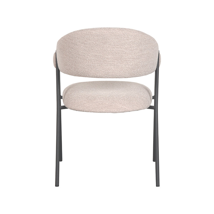 LABEL51 Eetkamerstoel Lowen - Naturel - Bouclé-Rechthoekige vloerkleden-LABEL51