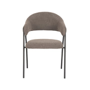Eetkamerstoel Lowen Bruin Boucle 58x60x84 cm-Eetkamerstoelen-LABEL51
