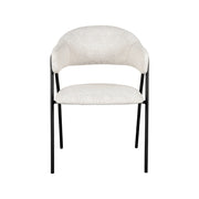 Eetkamerstoel Lowen Champagne Boucle 58x60x84 cm-Eetkamerstoelen-LABEL51