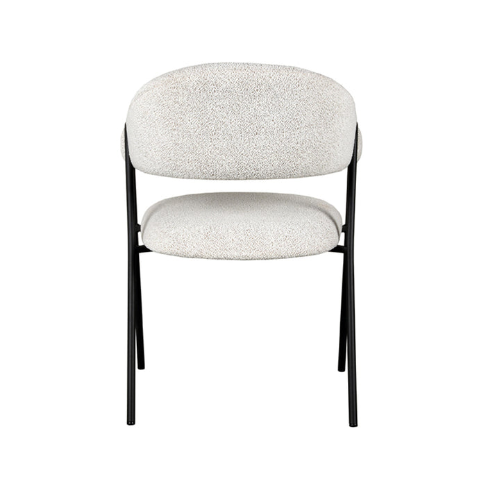 Eetkamerstoel Lowen - Champagne - Boucle-Eetkamerstoelen-LABEL51