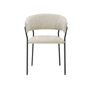 Eetkamerstoel Luuk Naturel Elite 58x45x80 cm-Eetkamerstoelen-LABEL51