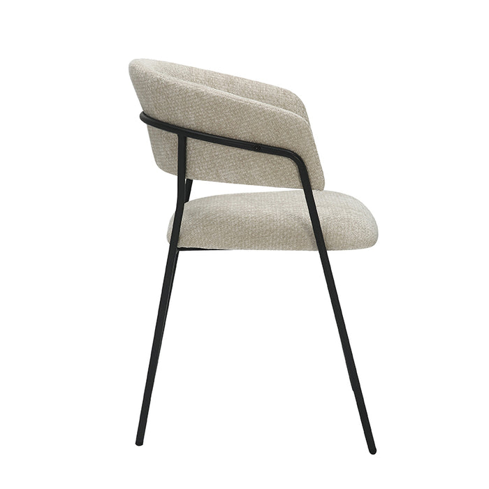 Eetkamerstoel Luuk - Naturel - Elite-Eetkamerstoelen-LABEL51