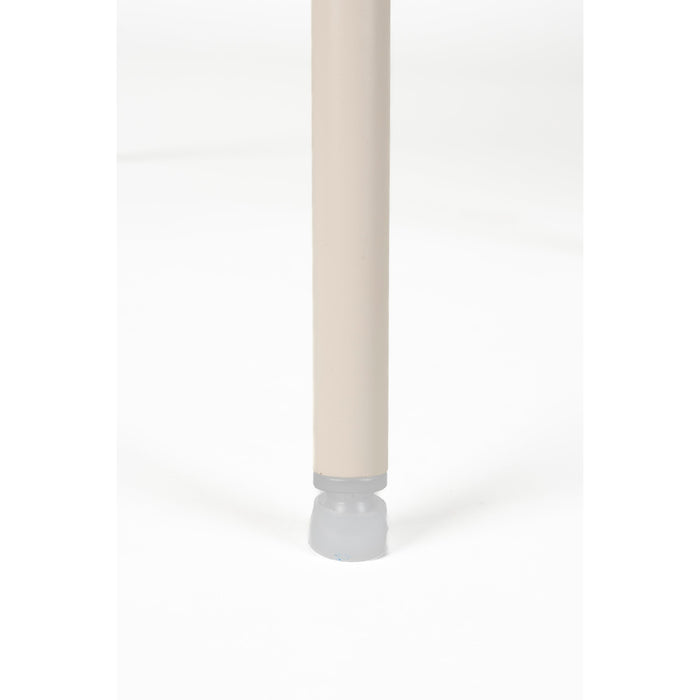 Eetkamerstoel Marion Off Polyester Wit 60x50 cm-Eetkamerstoelen-Creating Home