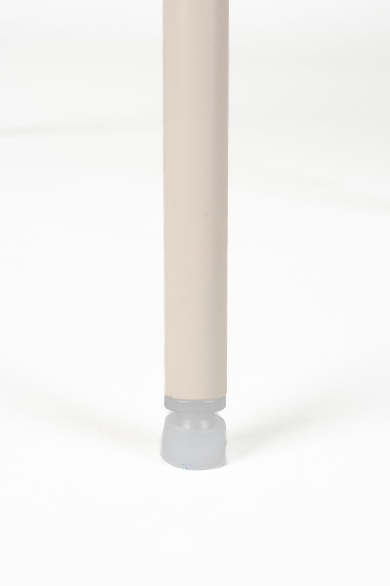 Eetkamerstoel Marion Off Polyester Wit 60x50 cm-Eetkamerstoelen-Creating Home