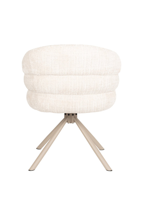 Eetkamerstoel Marjolein Polyester Beige – productaanzicht 4
